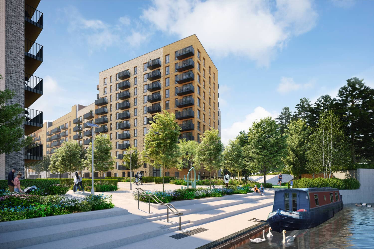 Hayes Village Barratt London